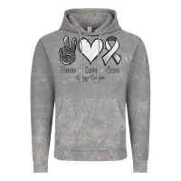 Cloud Rock Peace Love Cure Lung Cancer Vintage Hoodie - Jasminsmagicworld