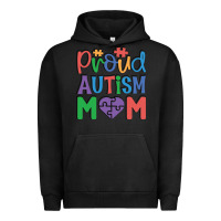 Pigment Black Proud Autism Mom Urban Hoodie - CowhideDigitalArt
