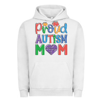 Pigment Lunar Rock Proud Autism Mom Urban Hoodie - CowhideDigitalArt