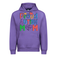 Tulip Proud Autism Mom Urban Hoodie - CowhideDigitalArt