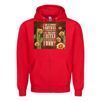 Red i am a proud brother Zipper Hoodie - TumblerDesignByShophia