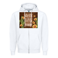 White i am a proud brother Zipper Hoodie - TumblerDesignByShophia