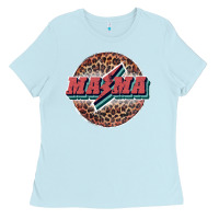 Baby Blue mama Ladies Tee - JahusDesignShop