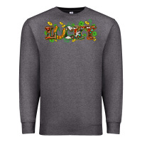 Charcoal Heather St. Patrick's Western lucky and shamrocks Premium Sweatshirt - OliviaCreatesArt