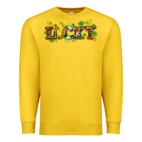Lemon St. Patrick's Western lucky and shamrocks Premium Sweatshirt - OliviaCreatesArt