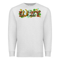 Oatmeal Heather St. Patrick's Western lucky and shamrocks Premium Sweatshirt - OliviaCreatesArt