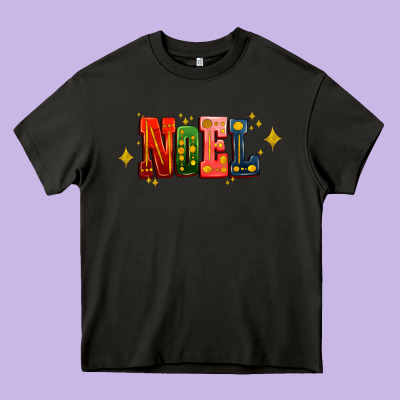 Noel Heavy Core Tee Designed By Adodesignshop