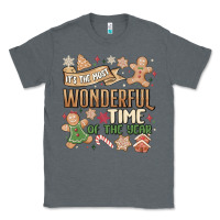 Charcoal Heather wonderful time Classic Tee - MaliasSmallBusiness