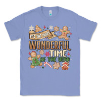 Colony Blue wonderful time Classic Tee - MaliasSmallBusiness