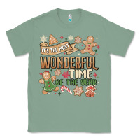 Sage wonderful time Classic Tee - MaliasSmallBusiness