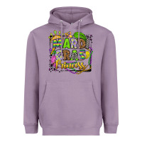Lavender mardi gras princess Heavyweight Hoodie - OliviaCreatesArt