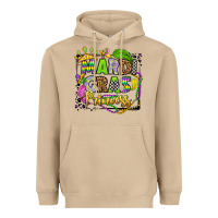Mushroom mardi gras princess Heavyweight Hoodie - OliviaCreatesArt