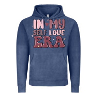 Vintage Denim in my self love era Vintage Hoodie - MaliasSmallBusiness
