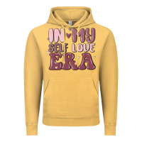 Vintage Mustard in my self love era Vintage Hoodie - MaliasSmallBusiness