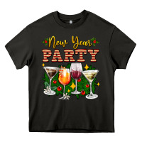 Asphalt new year party christmas coctail Heavy Core Tee - AdoDesignShop