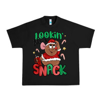 Black lookin' like a snack christmas character Urban Heavy Tee - MaliasSmallBusiness