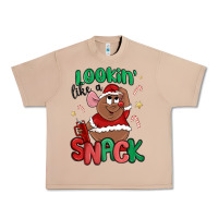 Burro lookin' like a snack christmas character Urban Heavy Tee - MaliasSmallBusiness