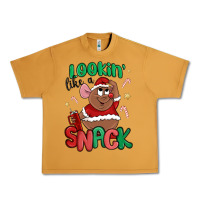Peanut Butter lookin' like a snack christmas character Urban Heavy Tee - MaliasSmallBusiness