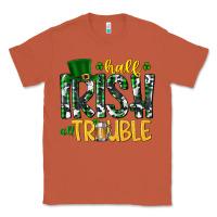 Copper Half Irish All Trouble Classic Tee - CowhideDigitalArt