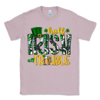 Lilac Half Irish All Trouble Classic Tee - CowhideDigitalArt