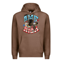 Chestnut American Eagle Premium Hoodie - HowdyJamesFarm