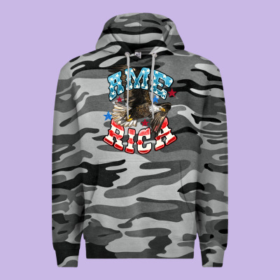 American Eagle Premium Hoodie Designed By Howdyjamesfarm