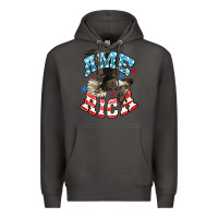 Smoke American Eagle Premium Hoodie - HowdyJamesFarm