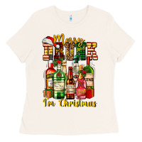 Merry Drunk Im Christmas Ladies Tee | Teevron