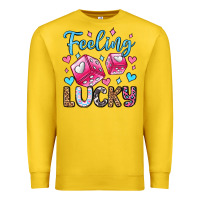 Lemon feeling lucky valentine's day olivia Premium Sweatshirt - OliviaCreatesArt