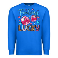 True Royal feeling lucky valentine's day olivia Premium Sweatshirt - OliviaCreatesArt