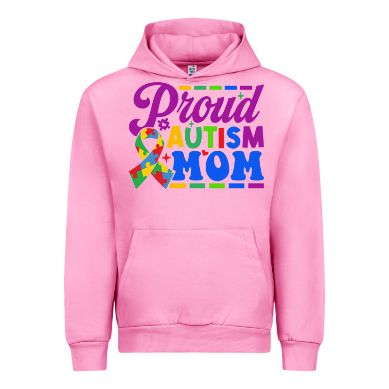 Proud Autism Mom Urban Hoodie by CowhideDigitalArt | Teevron