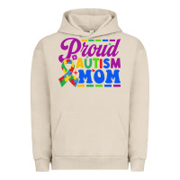 Pigment French Oak Proud Autism Mom Urban Hoodie - CowhideDigitalArt