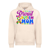 Sandshell Proud Autism Mom Urban Hoodie - CowhideDigitalArt