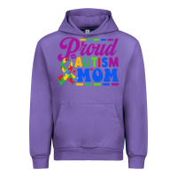 Tulip Proud Autism Mom Urban Hoodie - CowhideDigitalArt