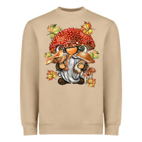 Mushroom mushroom gnome Heavyweight Sweatshirt - BarkalooDesign