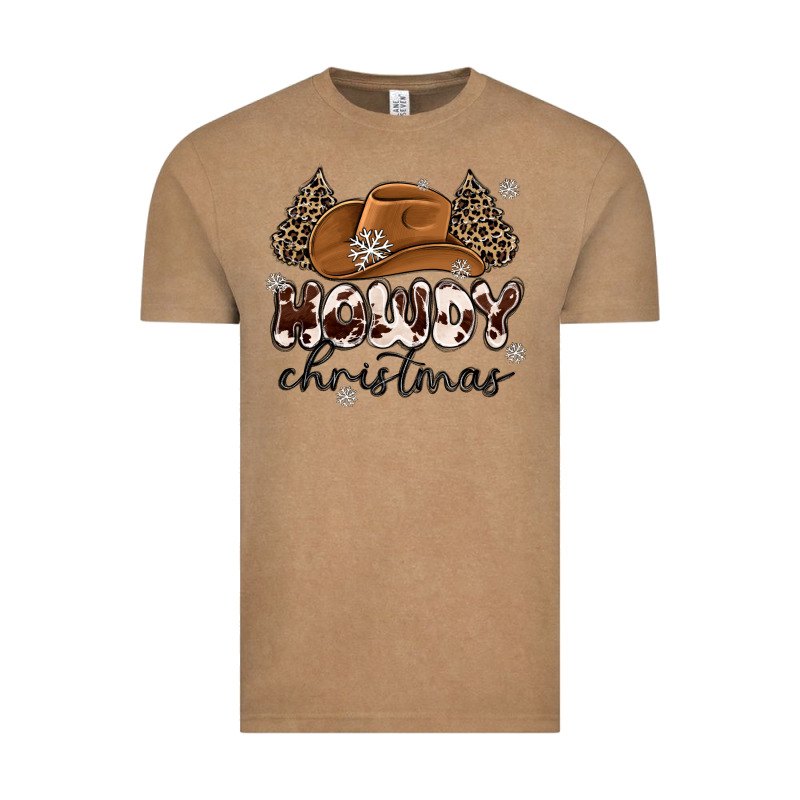 Howdy Christmas Vintage Tee by MaliasSmallBusiness | Teevron