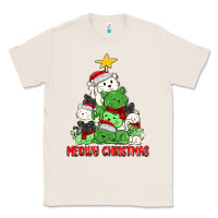 Natural meowy christmas cat tree Classic Tee - MaliasSmallBusiness