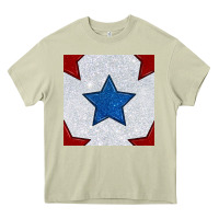 Mossy Glitter 4th Of July Seamless Pattern Heavy Core Tee - BundleAndBundleShop