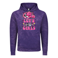 Cloud Purple lets go girls Vintage Hoodie - NancyCooperArtShop