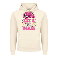 Vintage Artic lets go girls Vintage Hoodie - NancyCooperArtShop