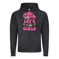 Vintage Black lets go girls Vintage Hoodie - NancyCooperArtShop