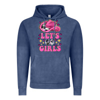 Vintage Denim lets go girls Vintage Hoodie - NancyCooperArtShop