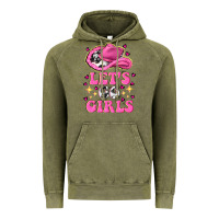 Vintage Olive lets go girls Vintage Hoodie - NancyCooperArtShop