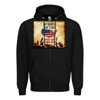 Black my rights don't end Zipper Hoodie - TumblerDesignByShophia