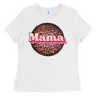 White mama leopard Ladies Tee - JahusDesignShop