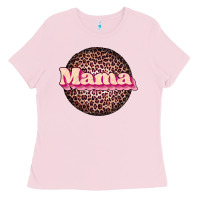 Bubblegum Pink mama leopard Ladies Tee - JahusDesignShop