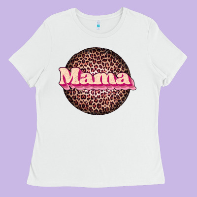 Mama Leopard Ladies Tee Designed By Jahusdesignshop