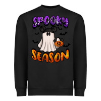Black spooky season Heavyweight Sweatshirt - BarkalooDesign