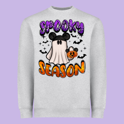 Spooky Season Heavyweight Sweatshirt Designed By Barkaloodesign