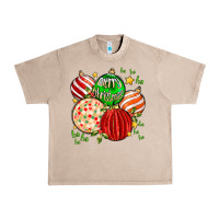 French Oak merry christmas tree ball Urban Heavy Tee - MaliasSmallBusiness